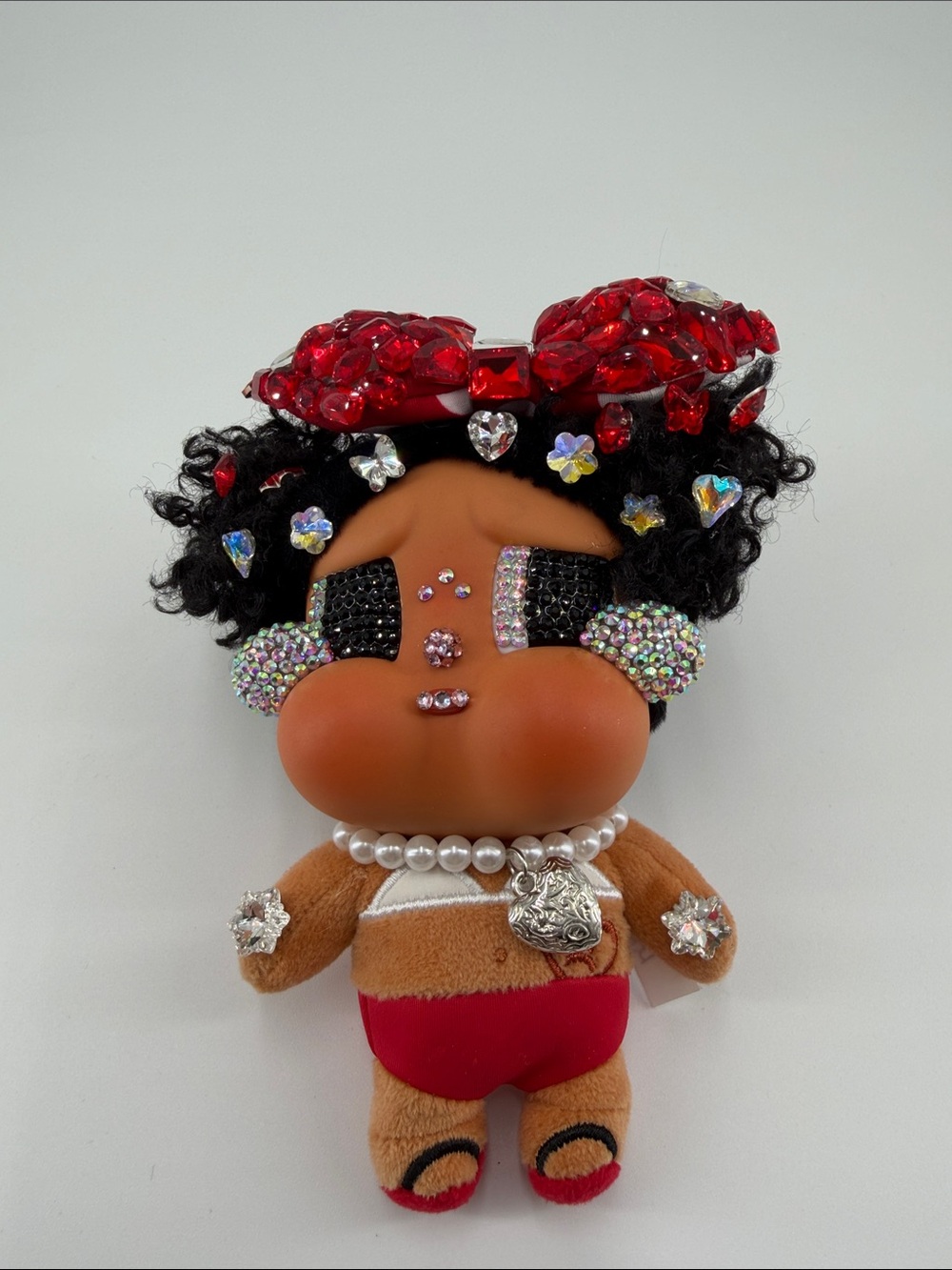 Authentic POP MART Crybaby My Summer Vibes Vacation Mode Crystal Plush Pendant
